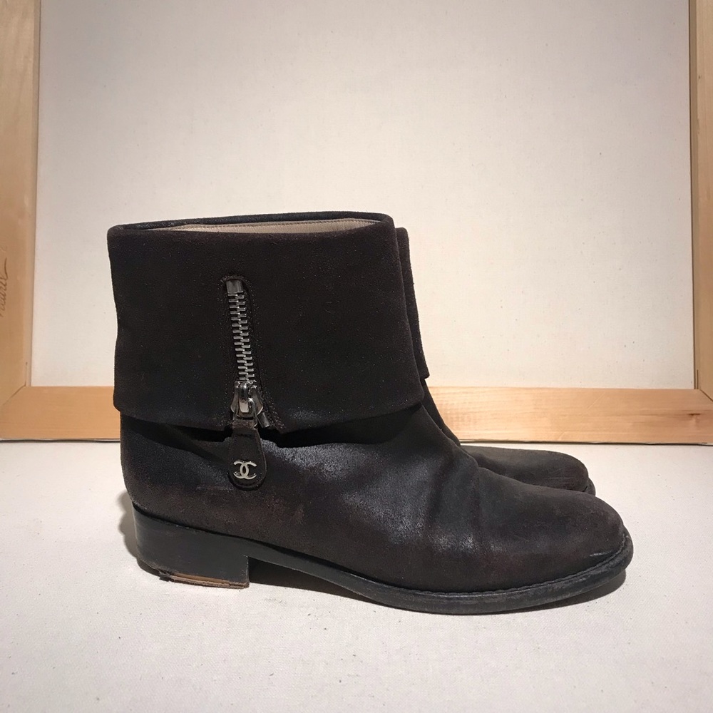 Chanel Moto boots. Size 38